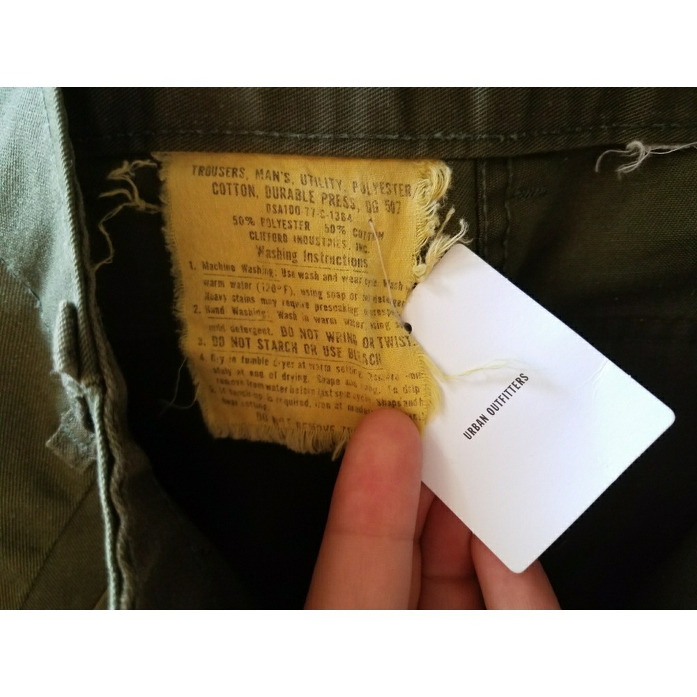 Urban Outfitters Distressed Army/Cargo Skirt - Picture 4 of 8